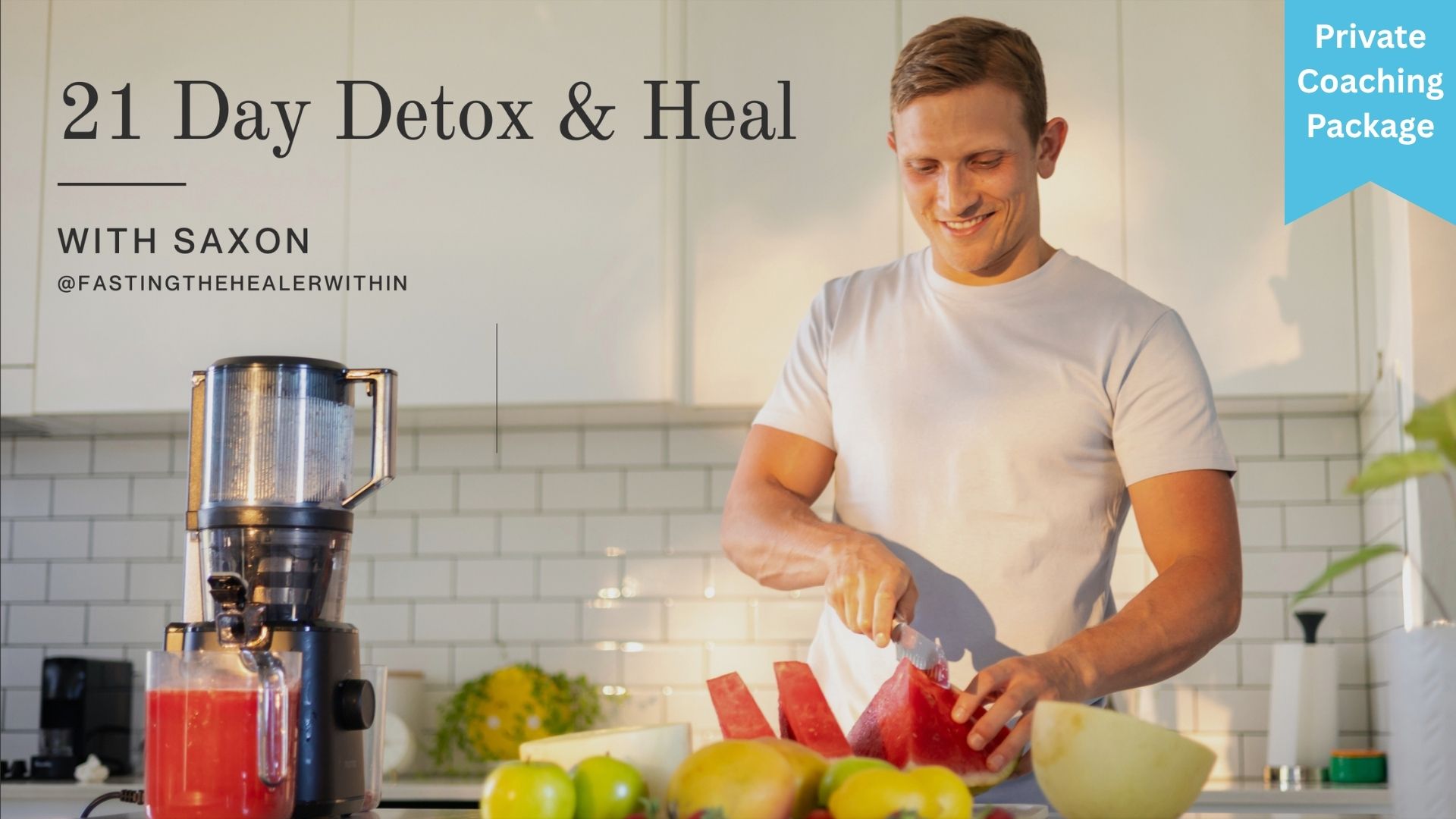 21 Day Detox and Heal Private Coaching Option